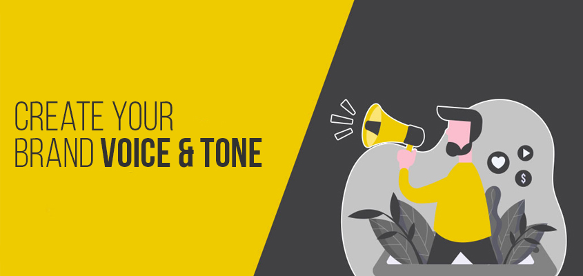 Create your brand voice and tone